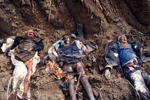 mass graves in Chechnya
