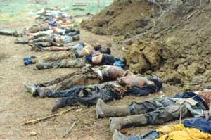 chechnya mass grave