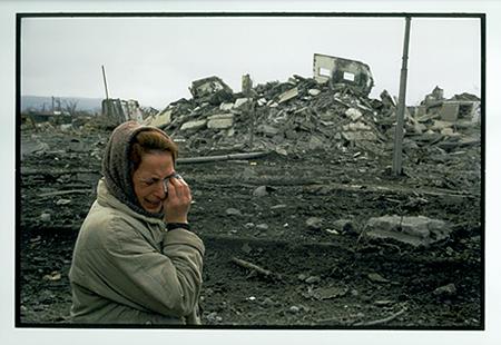 destruction in Chechnya