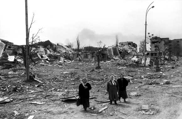 Mauro Galligani - foto dalla Cecenia 2002